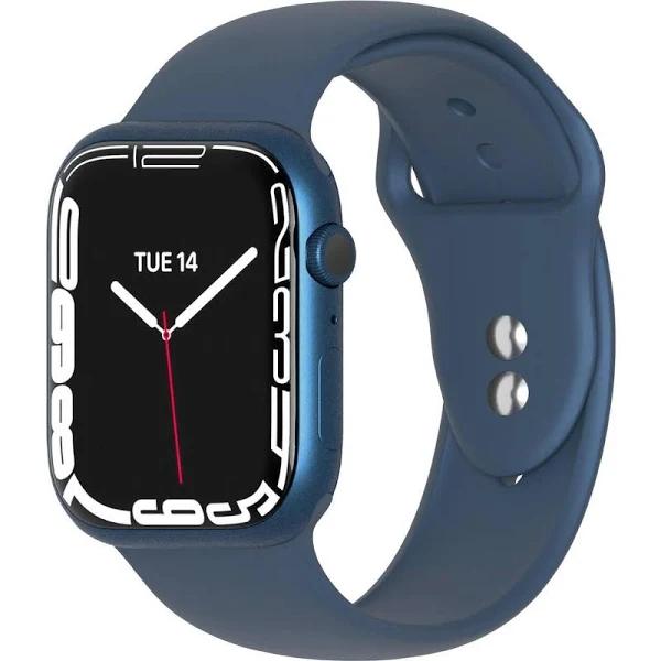 Cygnett Silicone Band For Apple Watch 3/4/5/6/7/SE 42/44/45mm - Blue