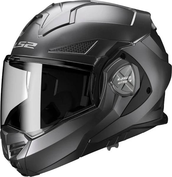 LS2 FF901 Advant x Solid Helmet Titanium Matt