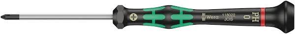 Wera 2050 Ph Micro Kraft Form Micro Screwdriver For Phillips Screws, Ph 0 x 60 mm