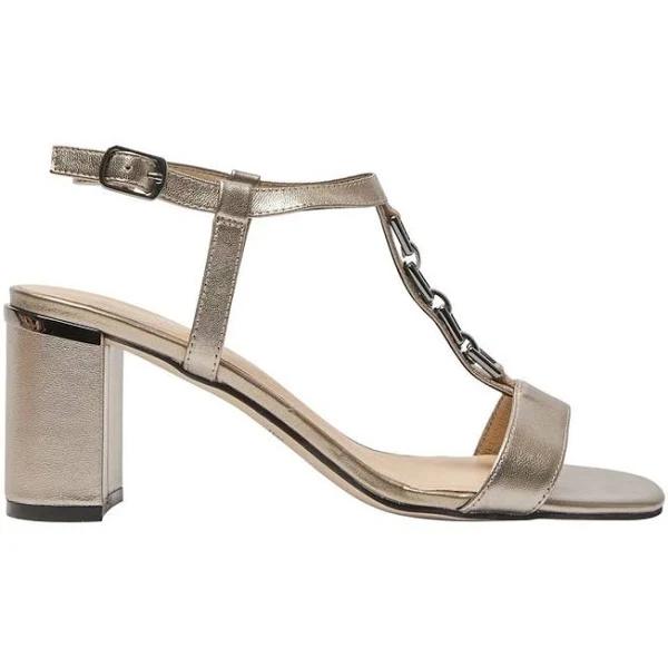 Easy Steps Unicorn Sandals in Grey Metallic Grey 6