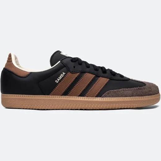 Adidas Samba OG Core Black Preloved Brown