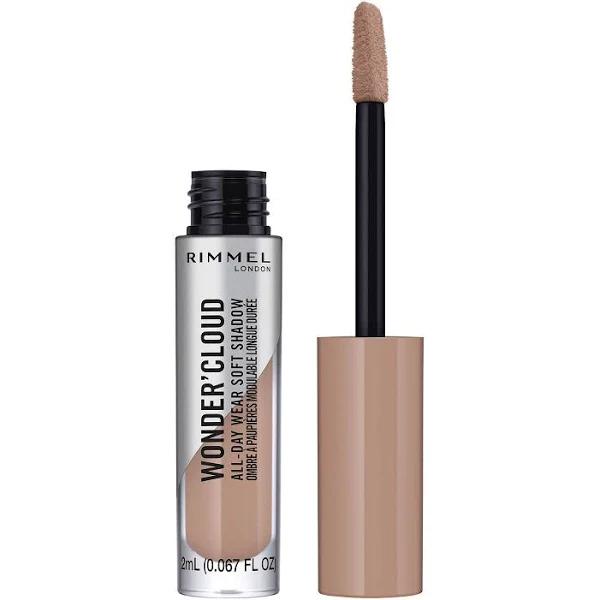 Rimmel London Wonder'Cloud Liquid Eyeshadow, 002 Foggy Beige