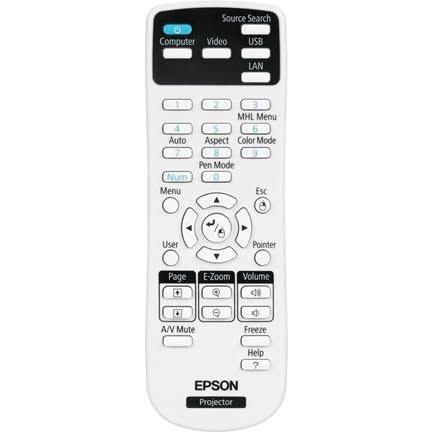 Epson 1613717 Remote Control Projector Press Buttons