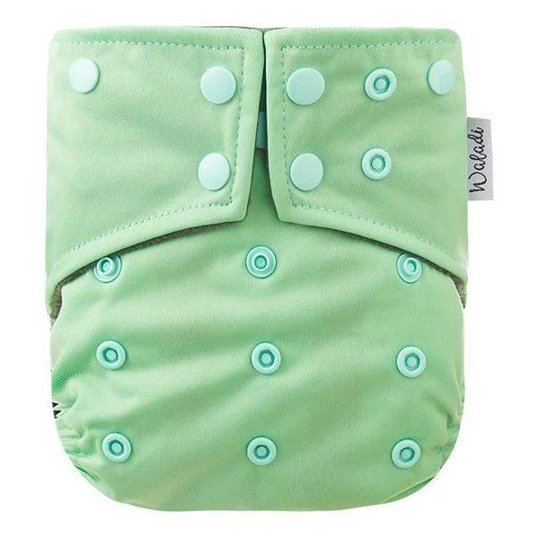 Plain Mint Green Bamboo Charcoal Cloth Nappy