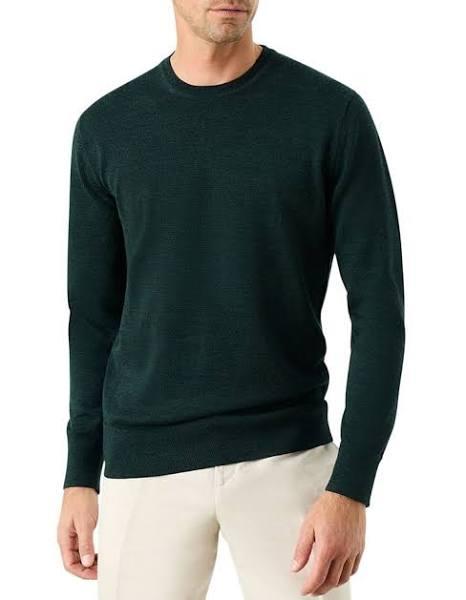 MJ Bale Sandringham Ashby Crew Knit in Green XXL