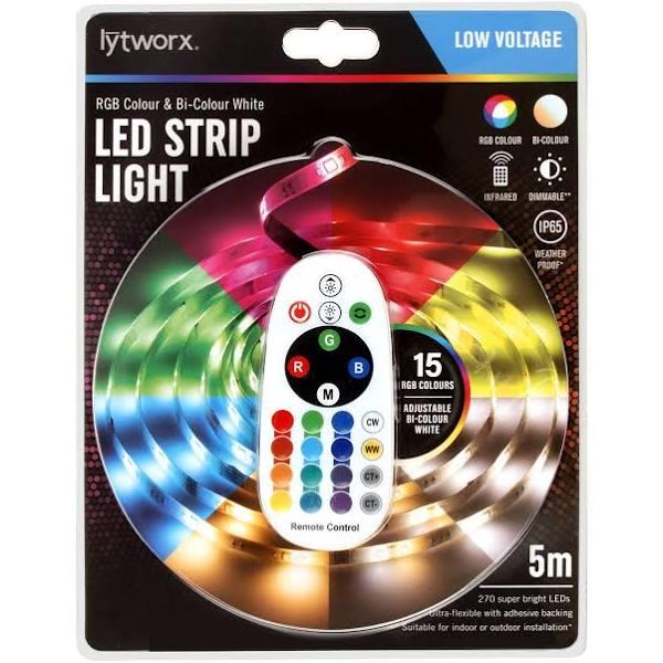 Lytworx 5m RGB and White LED Strip Light