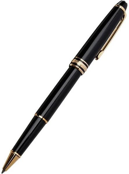 Montblanc Meisterstuck Classique Rollerball Pen, Black & Gold