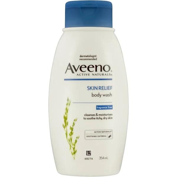 Aveeno Skin Relief Body Wash Fragrance Free 354 ml