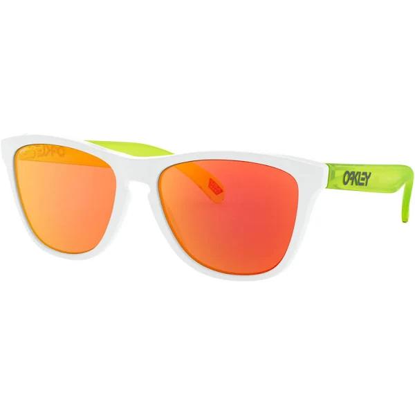 Oakley OO9013 Matte White - Male Sunglasses, Prizm Ruby Lens