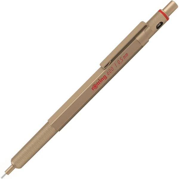 Rotring 600 Mechanical Pencil - 0.5mm - Gold