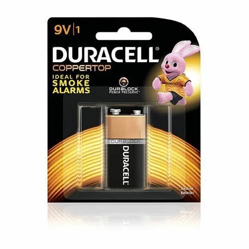 Duracell 82189588 Coppertop Alkaline 9V Batteries Pack 1