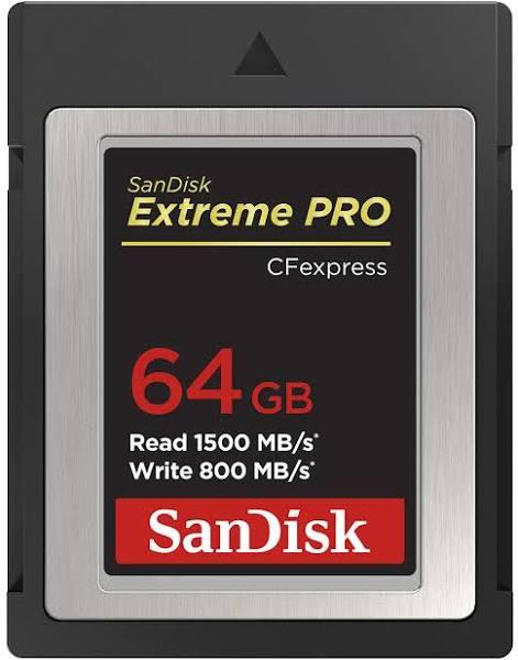 SanDisk 64GB Extreme Pro CFexpress Card Type B