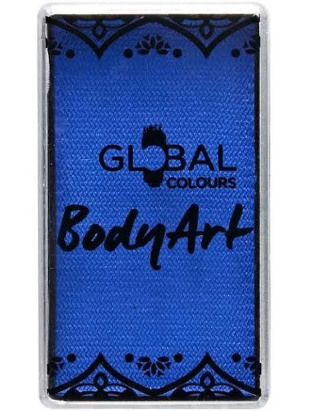 Global Colours Vegan BodyFace Makeup Cake Fresh Blue (Weight: 20g)