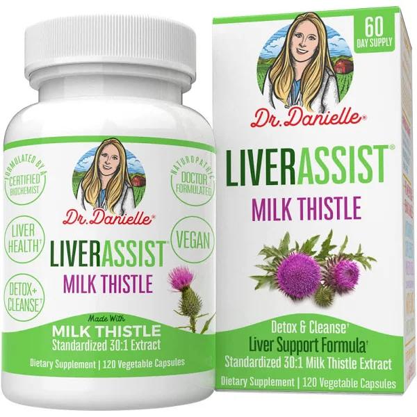 Best Liver Supplements with Milk Thistle - Organic Liver Cleanse Detox