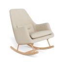 Evie Fabric Rocking Chair Natural by Freedom