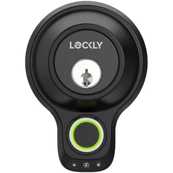 Lockly Flex Touch Fingerprint Deadbolt - Matte Black