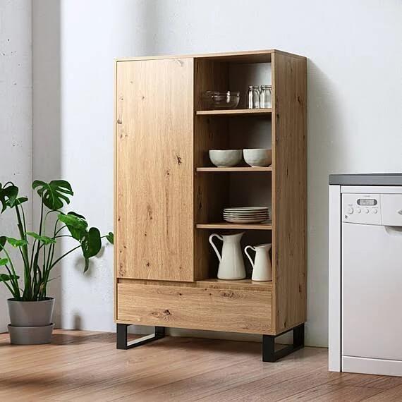 Karl Shelving Unit Woodgrain by Freedom