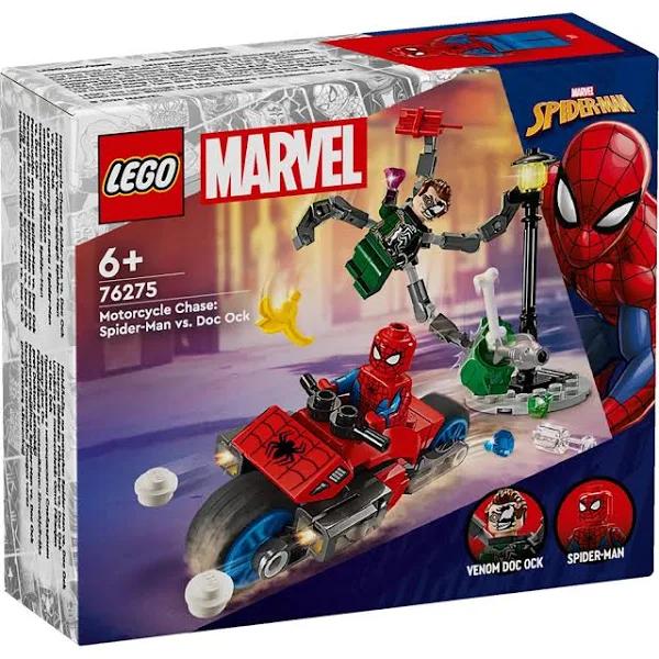 LEGO 76275 Marvel Motorcycle Chase: Spider-Man vs. Doc Ock