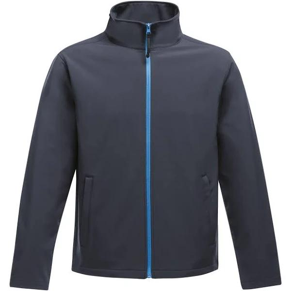 Regatta Ablaze Printable Mens Softshell Jacket S Navy/French Blue