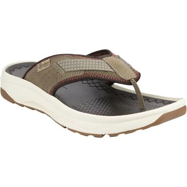 Florsheim Shoes Treadlite Thong Thong Sandal Taupe Size 12 UK