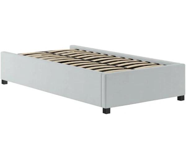 Brosa Gaslift Bed Frame (Porcelain Blue, Single)