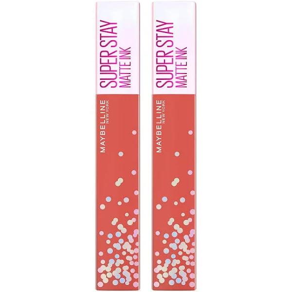 Shop Online Makeup Warehouse - 2 x Maybelline Superstay Matte Ink Liquid Lipstick 5ml - 400 Show Runner