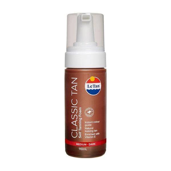 Le Tan Classic Foam Medium/Dark 180 ml