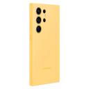 Samsung Silicone Case For Galaxy S24 Ultra (Yellow)