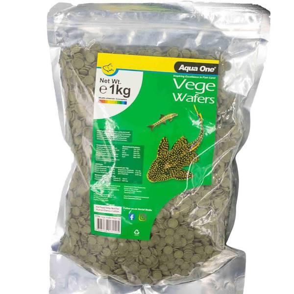 Aqua One Vege Wafer Food 1kg