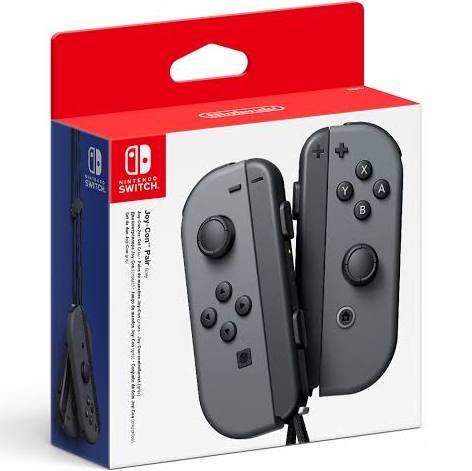 Nintendo Switch Joy Con Controller Pair - Grey