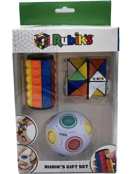 Rubiks Gift Set (Includes Rainbow Ball, Magic Star, Tower Twister)