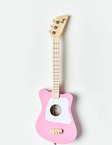 Loog Mini Acoustic Guitar - Pink