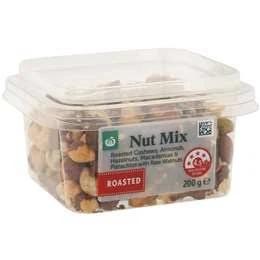 Woolworths Mixed Nuts Oven Roasted 200g