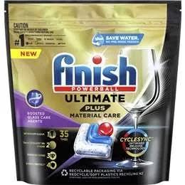 Finish Ultimate Plus Material Care Dishwasher Tablets 35 Pack