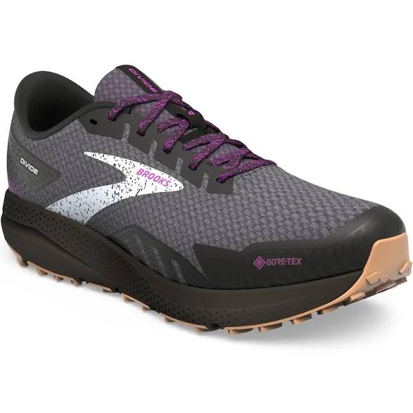 Brooks Divide 4 GTX Women's BLACK/BLACKENED PEARL/PURPLE