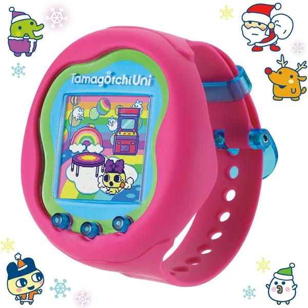 Tamagotchi Uni Pink with Amazon Exclusive Sticker