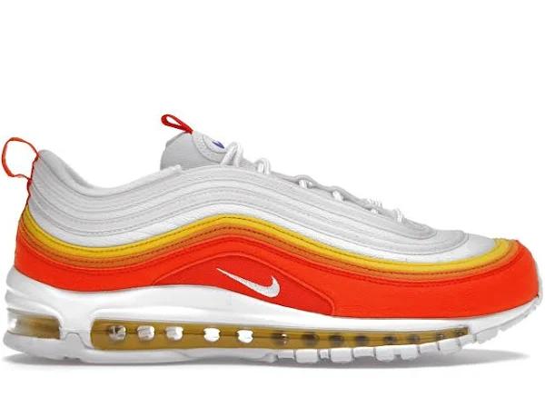 Nike Air Max 97 'Athletic Club' Sneakers | Orange | Men's Size 8.5