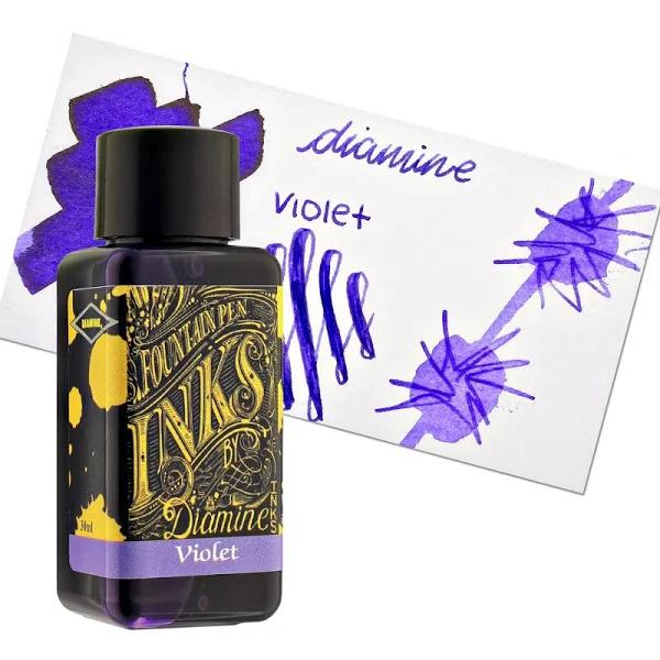 Diamine Fountain Pen Ink - Violet 30ml Bottle