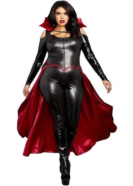 Women's Plus Size Sexy Princess of Darkness Costume | Adult | Womens | Black/Red | 4x | Dreamgirl