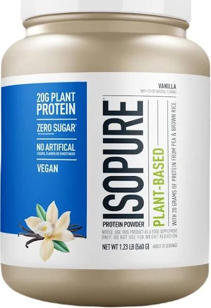 Isopure Plant-Based Protein - 1lb Vanilla