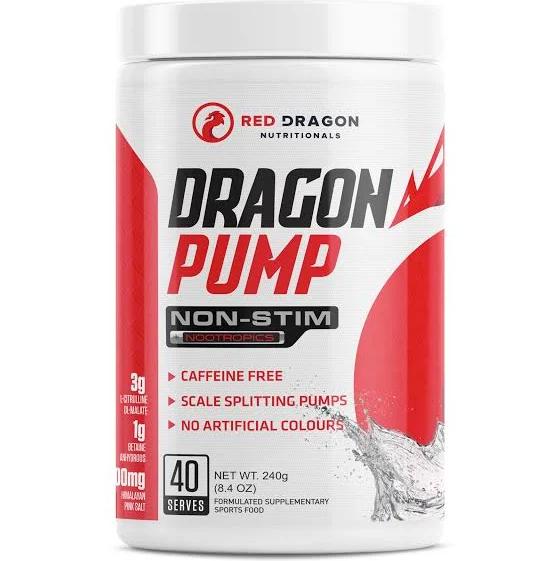 Red Dragon Nutritionals Dragon Pump - 40 Serves - Unflavoured