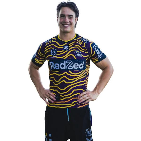 Melbourne Storm Nrl 2022 Castore Indigenous Jersey Sizes S-5xl