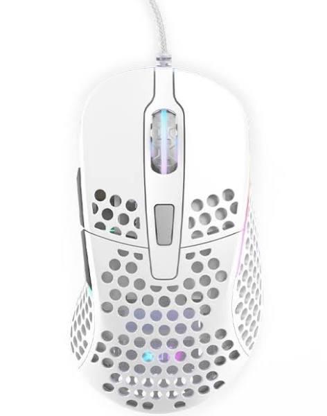 Xtrfy M4 Ultra-light RGB Gaming Mouse (White)