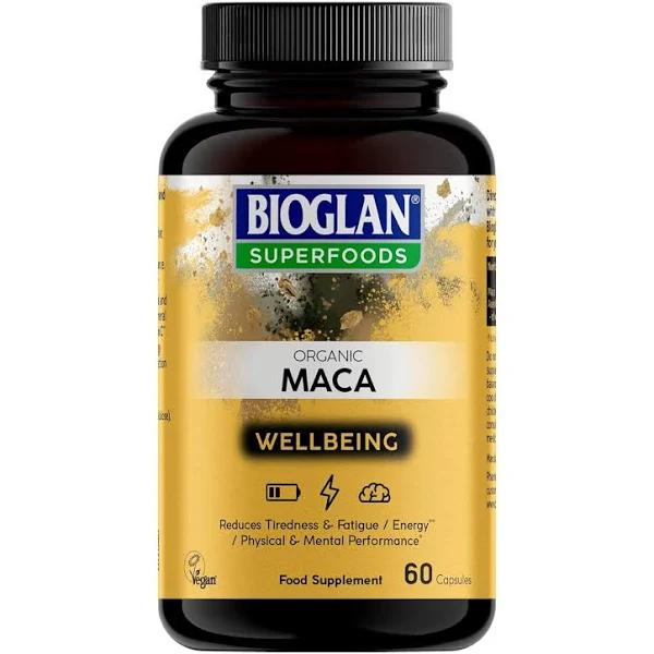 Bioglan Superfoods Pack of 60 Organic Maca Capsules