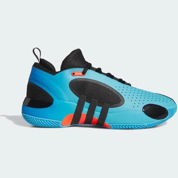 Adidas D.O.N. Issue 5 Basketball Shoes - Bright CYAN/CORE Black/Blue Rush - 10.5 | INTERSPORT