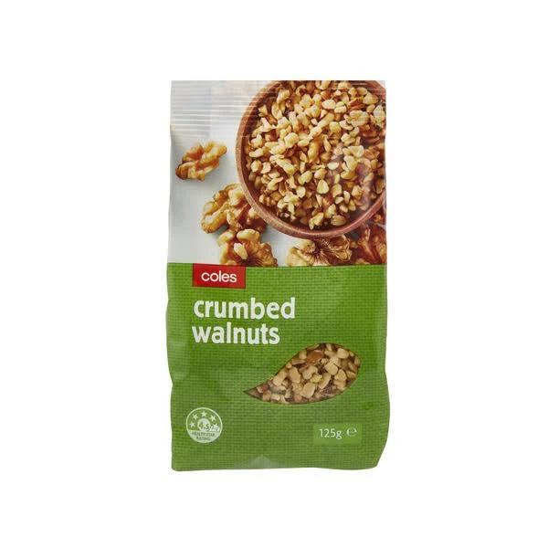 Coles Crumbed Walnuts 125g