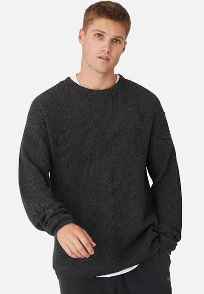 The Culver Knit - Charcoal Marle, XXL - Industrie Clothing | Men's Fashion Online