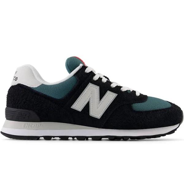 New Balance Unisex 574 Black/Grey Matter - Size 5