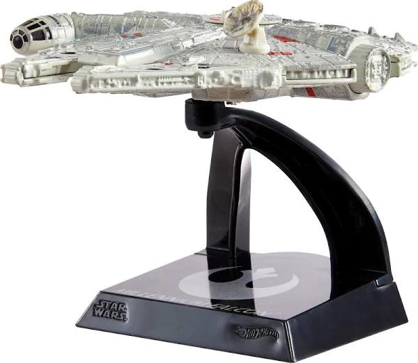 Star Wars - Millennium Falcon Hot Wheels Starships Select 1/50th Scale Die-Cast Vehicle Replica | Mattel