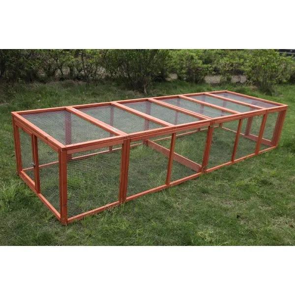 290 cm XL Chicken Coop Run Guinea Pig Cage Villa Extension Rabbit Hutch House Pen - AfterPay & zipPay Available